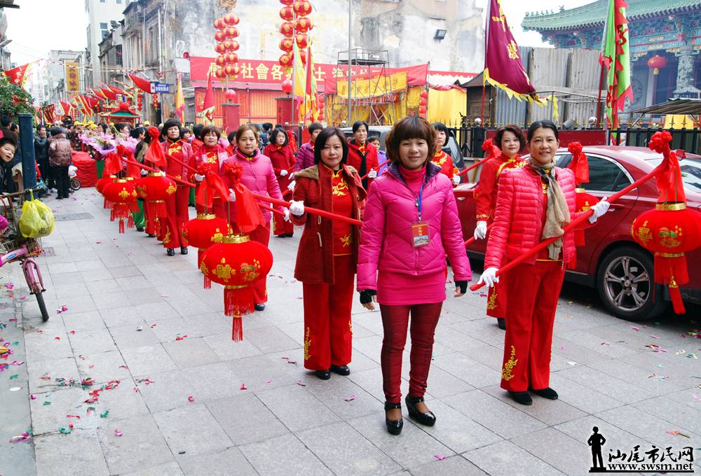 安美祖庙2014年元宵节巡游活动 (组图)